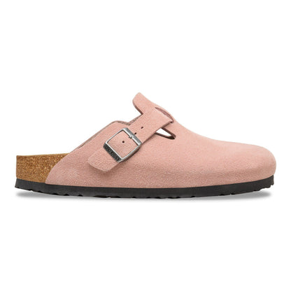 Boston | Suede | Pink Clay - clog - Birkenstock