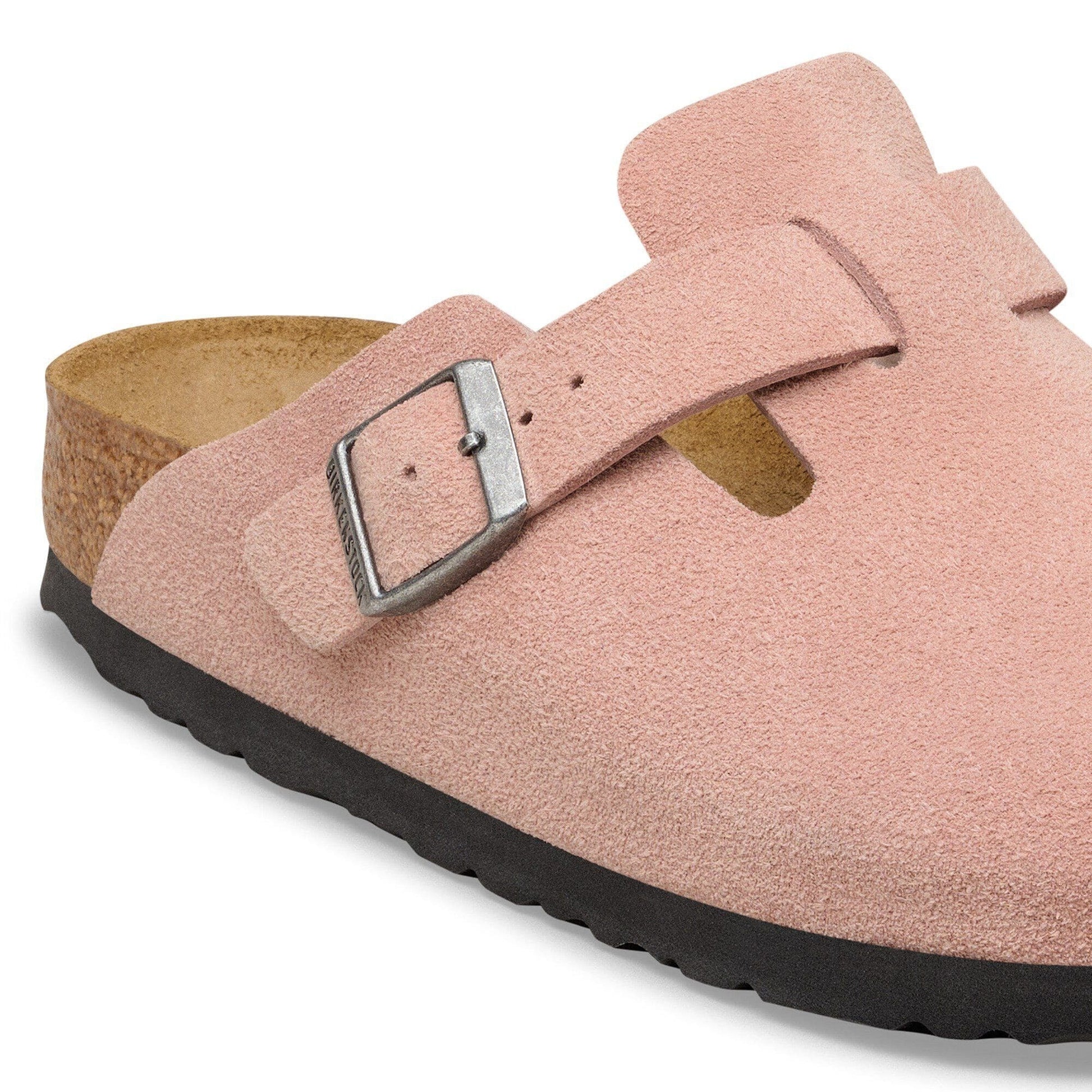 Boston | Suede | Pink Clay - clog - Birkenstock