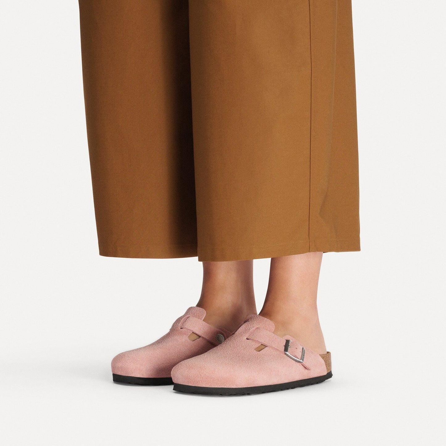 Boston | Suede | Pink Clay - clog - Birkenstock