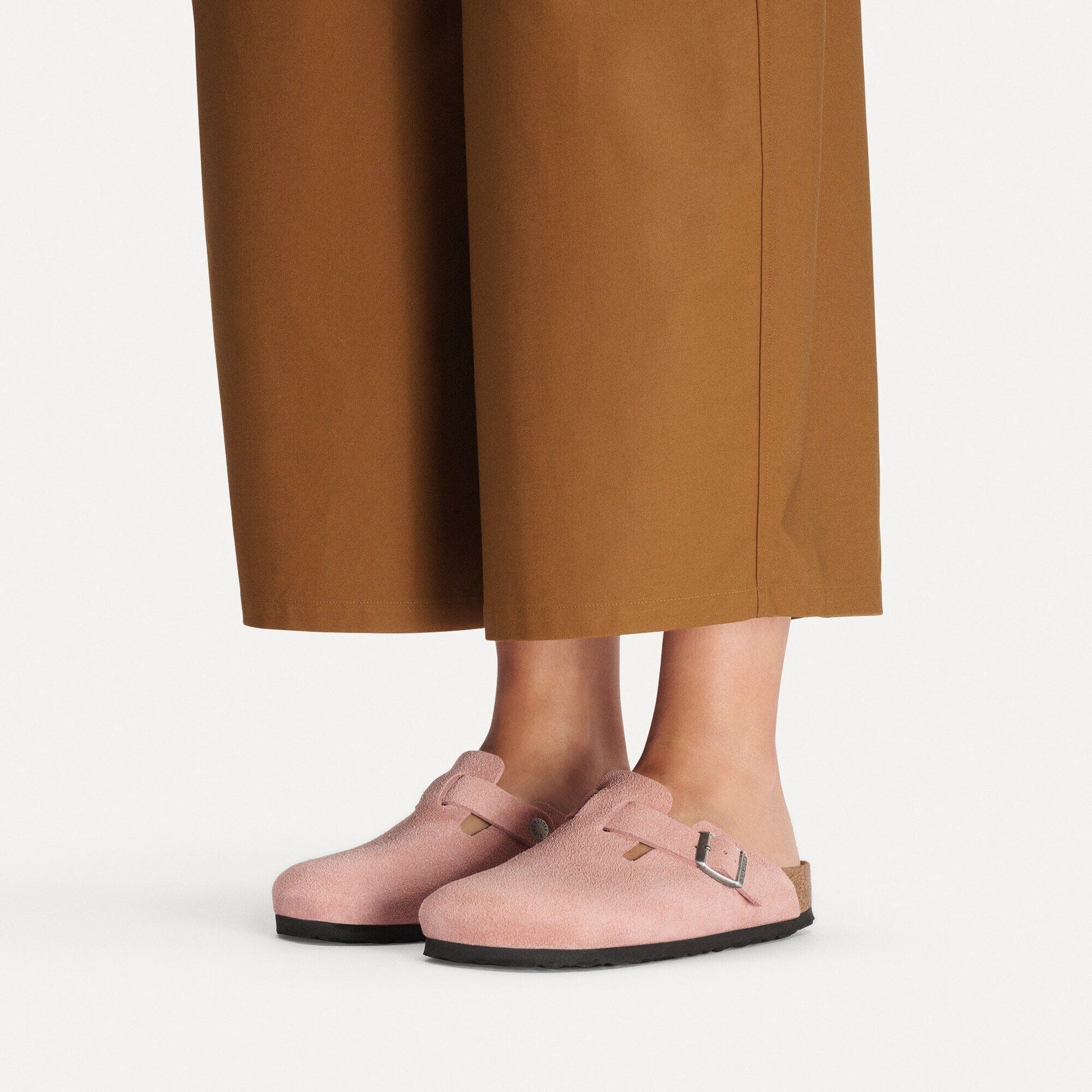 Boston | Suede | Pink Clay - clog - Birkenstock