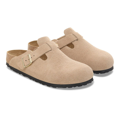 Boston | Suede | Sandcastle - clog - Birkenstock