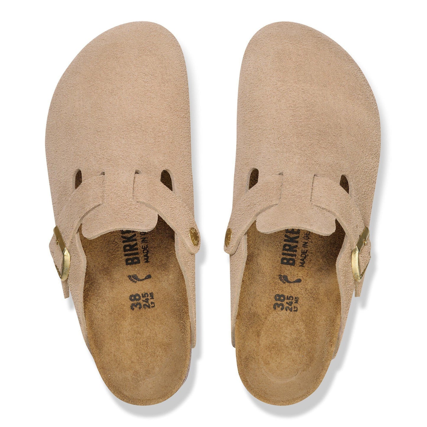 Boston | Suede | Sandcastle - clog - Birkenstock