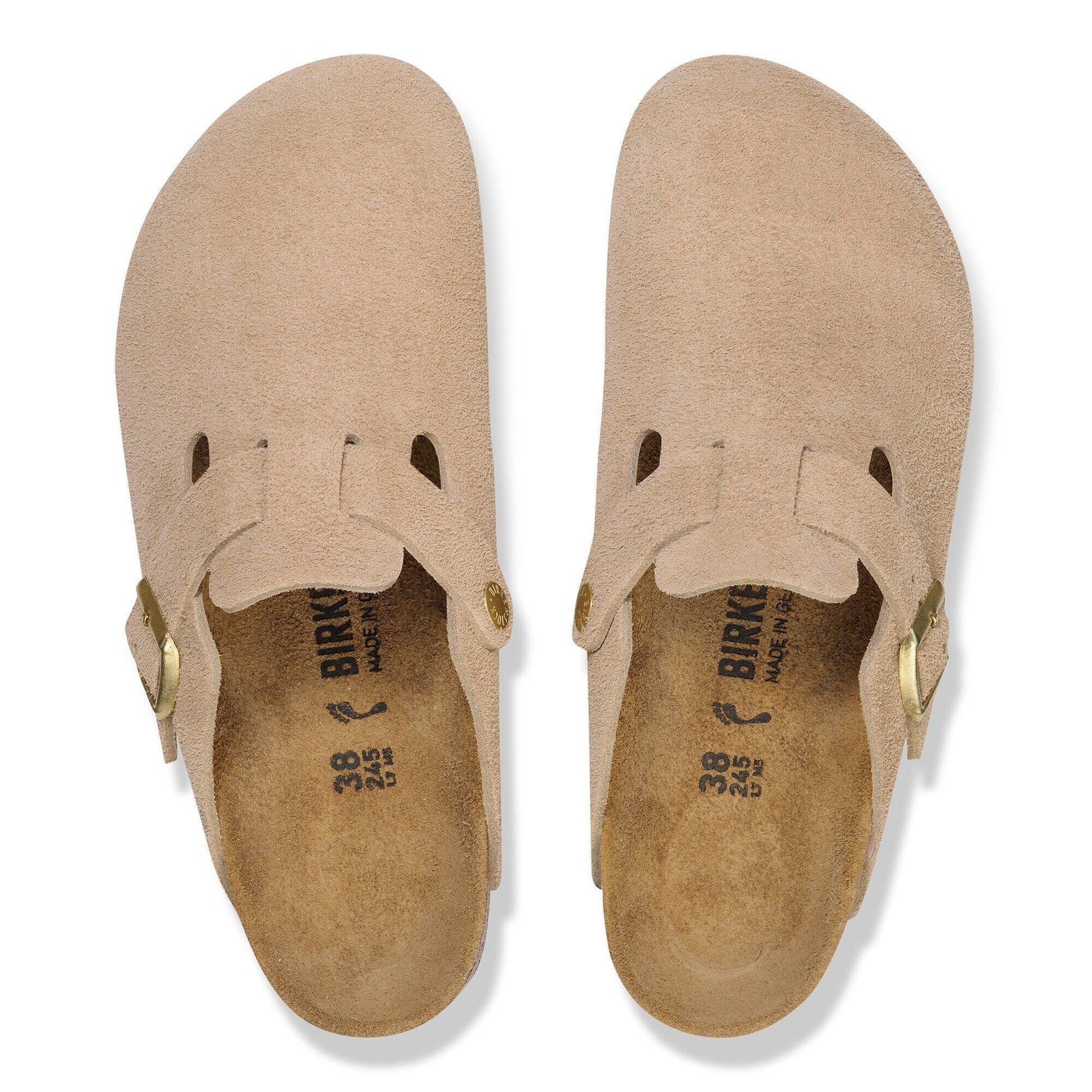 Boston | Suede | Sandcastle - clog - Birkenstock