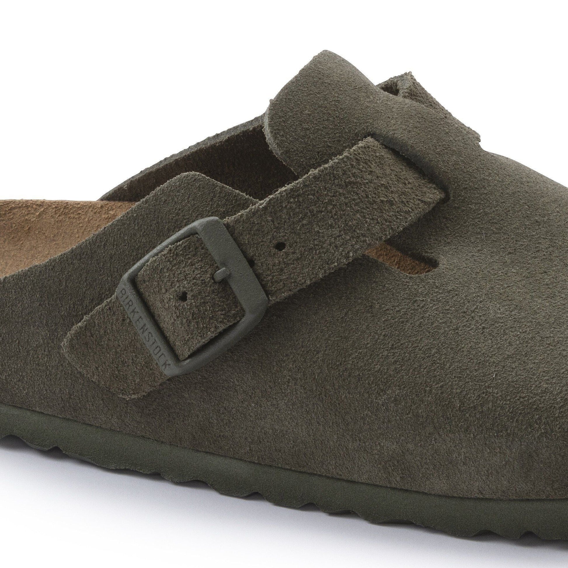 Boston | Suede | Thyme - clog - Birkenstock