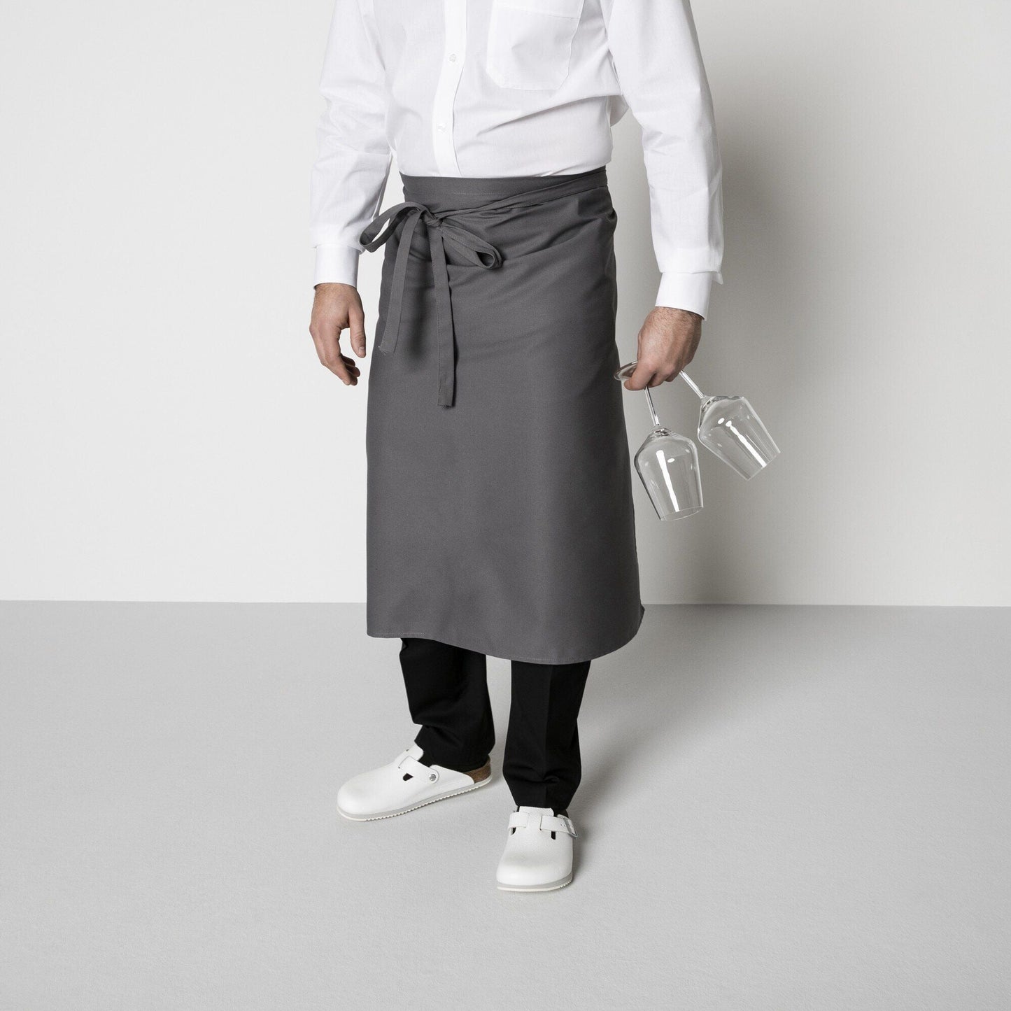 Boston Super Grip | Leather | White - clog - Birkenstock