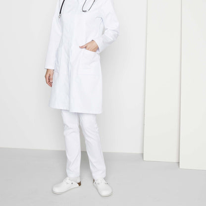 Boston Super Grip | Leather | White - clog - Birkenstock