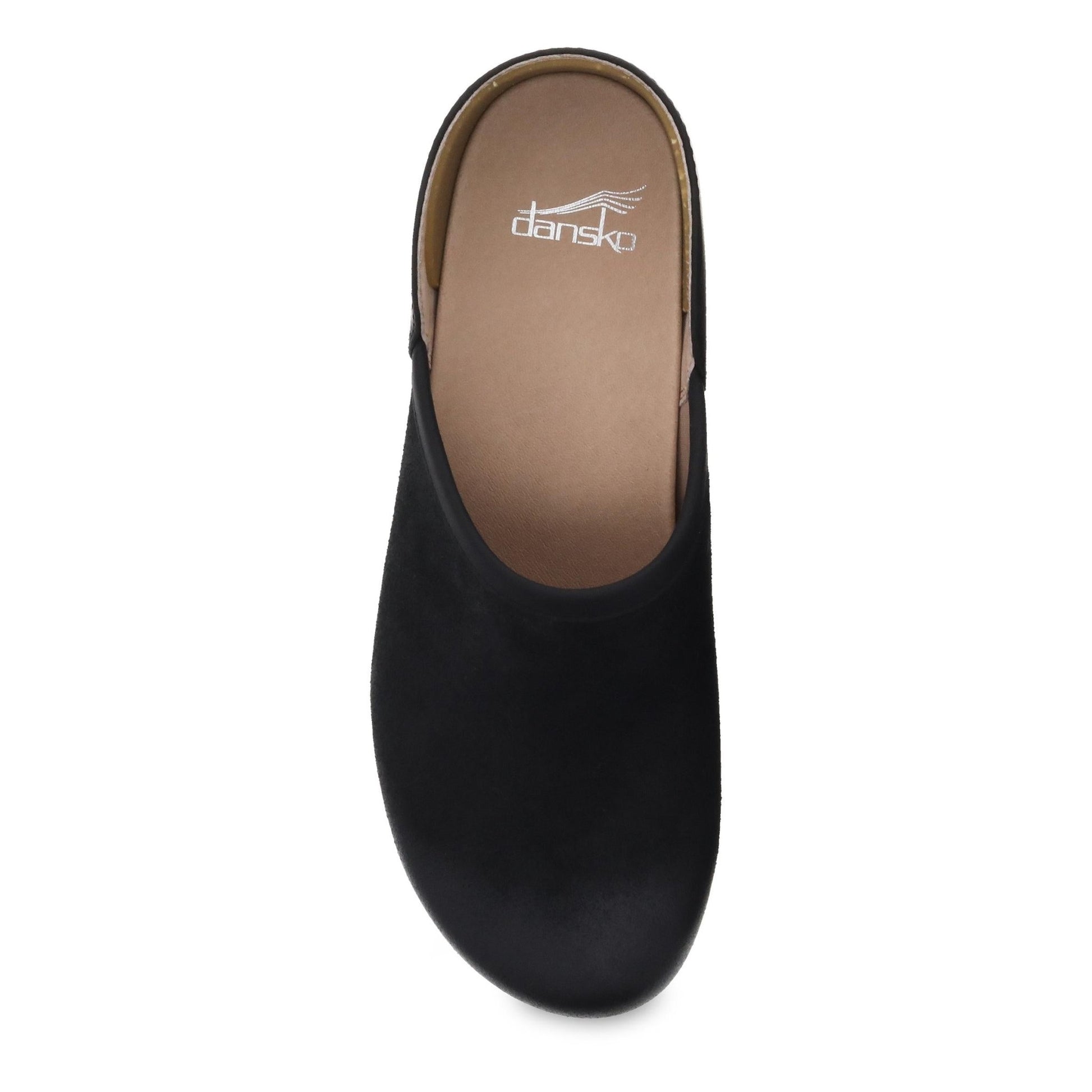 Brenna | Burnished Suede | Black - clog - Dansko