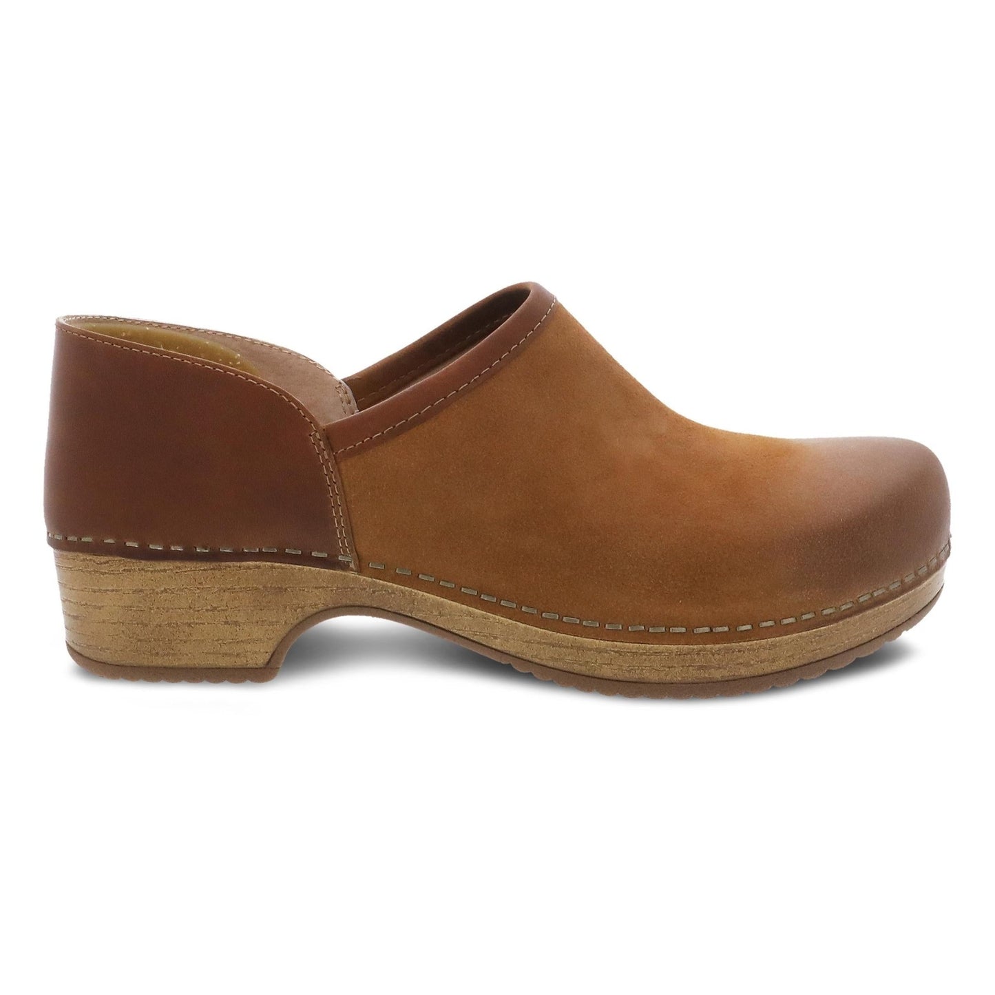Brenna | Burnished Suede | Tan - clog - Dansko