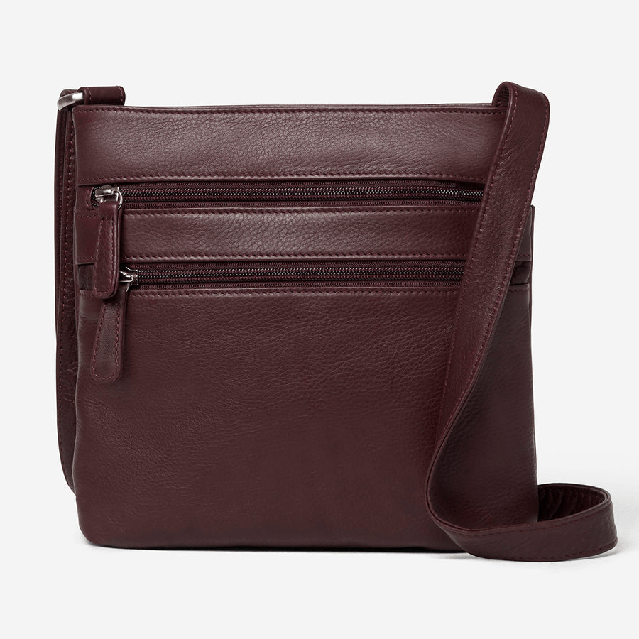 Brooke Triple Zip | Mulberry - bag - Osgoode Marley
