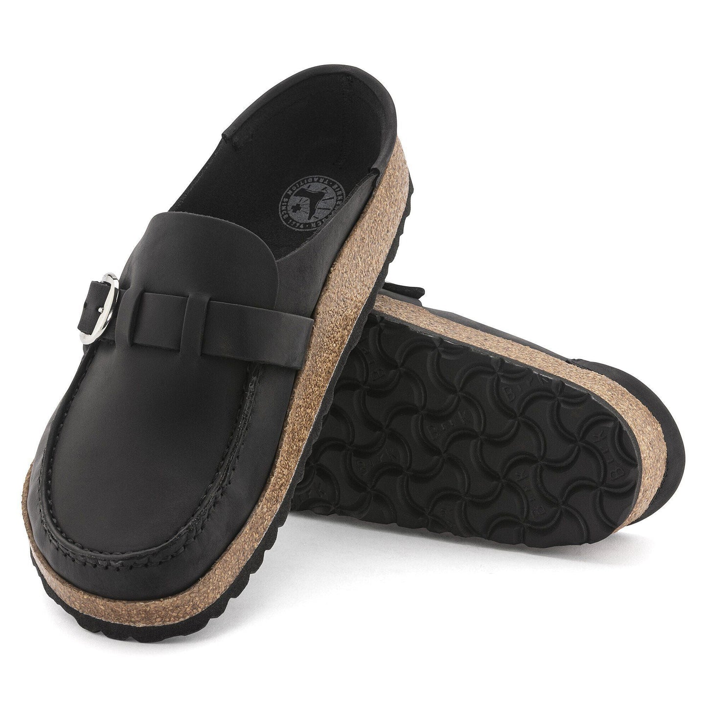 Buckley | Oiled Leather | Black - clog - Birkenstock