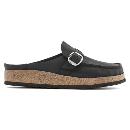 Buckley | Oiled Leather | Black - clog - Birkenstock