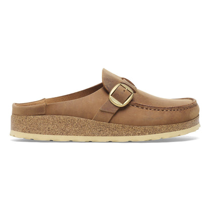 Buckley | Oiled Leather | Cognac - clog - Birkenstock