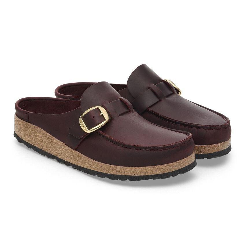 Buckley | Oiled Leather | Zinfandel - Clog - Birkenstock