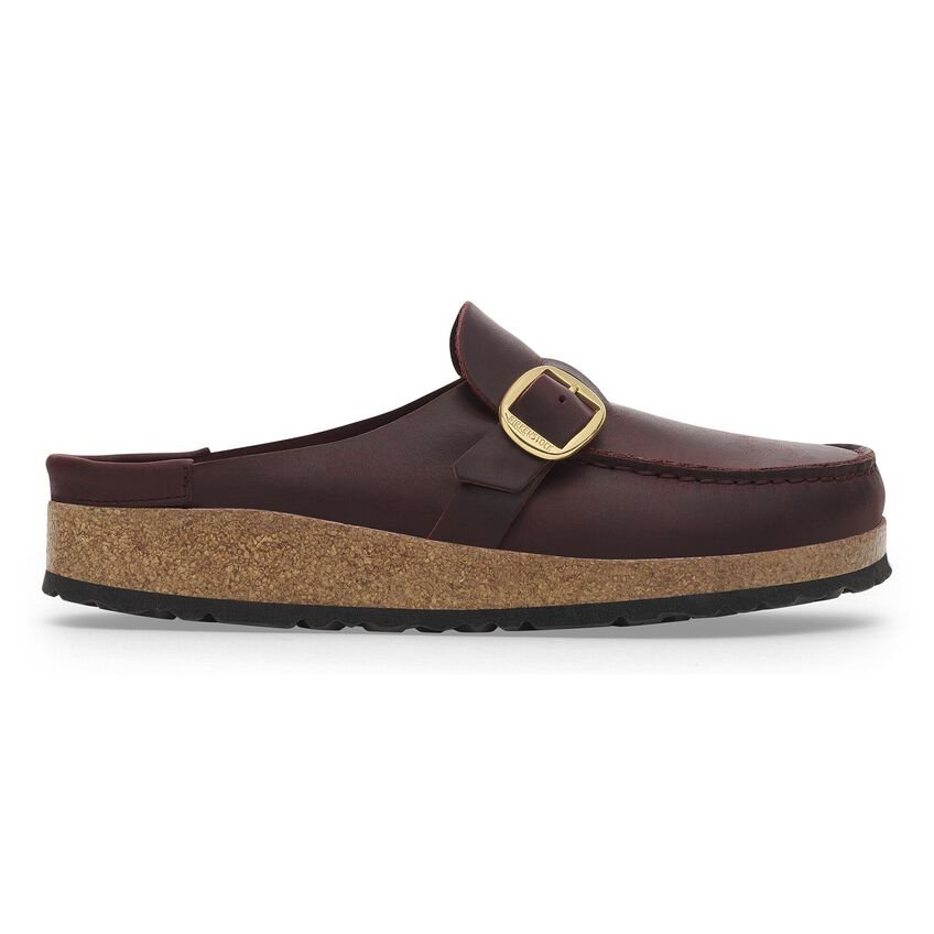 Buckley | Oiled Leather | Zinfandel - Clog - Birkenstock