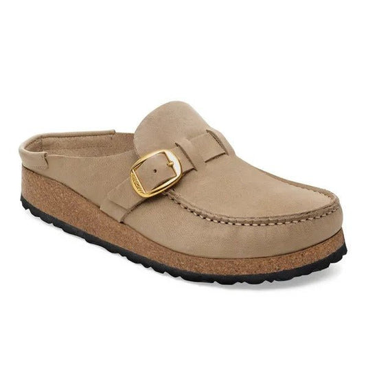 Buckley Ring Buckle | Oiled Leather | Tobacco - Clog - Birkenstock