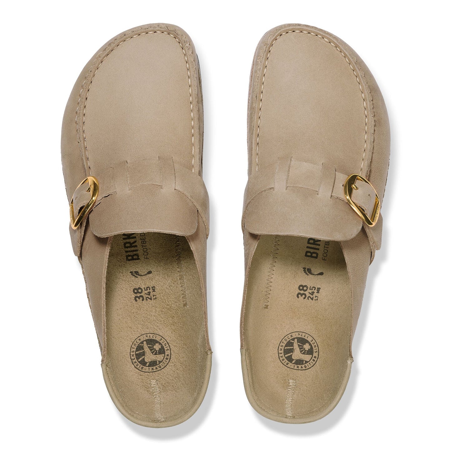 Buckley Ring Buckle | Oiled Leather | Tobacco - Clog - Birkenstock