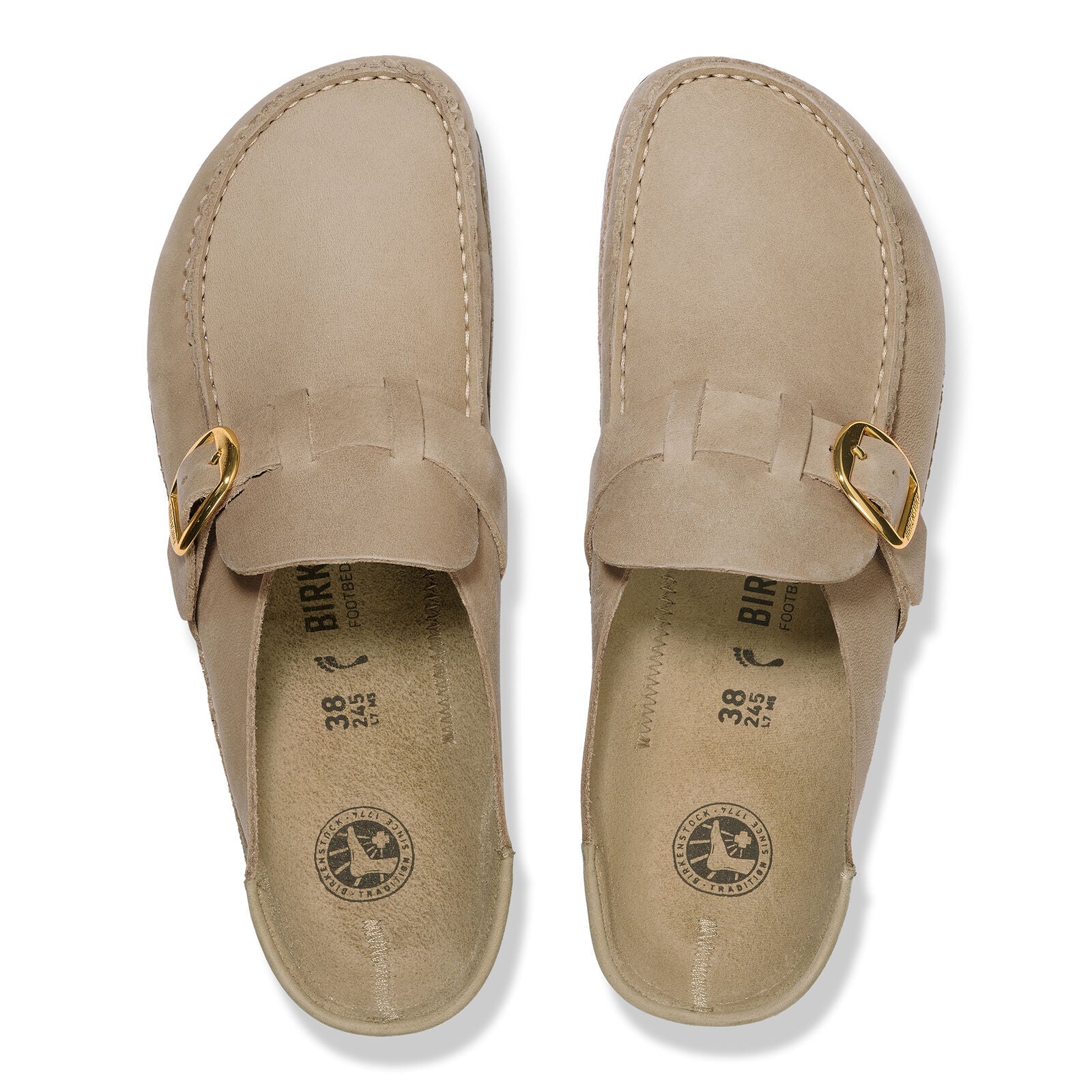 Buckley Ring Buckle | Oiled Leather | Tobacco - Clog - Birkenstock