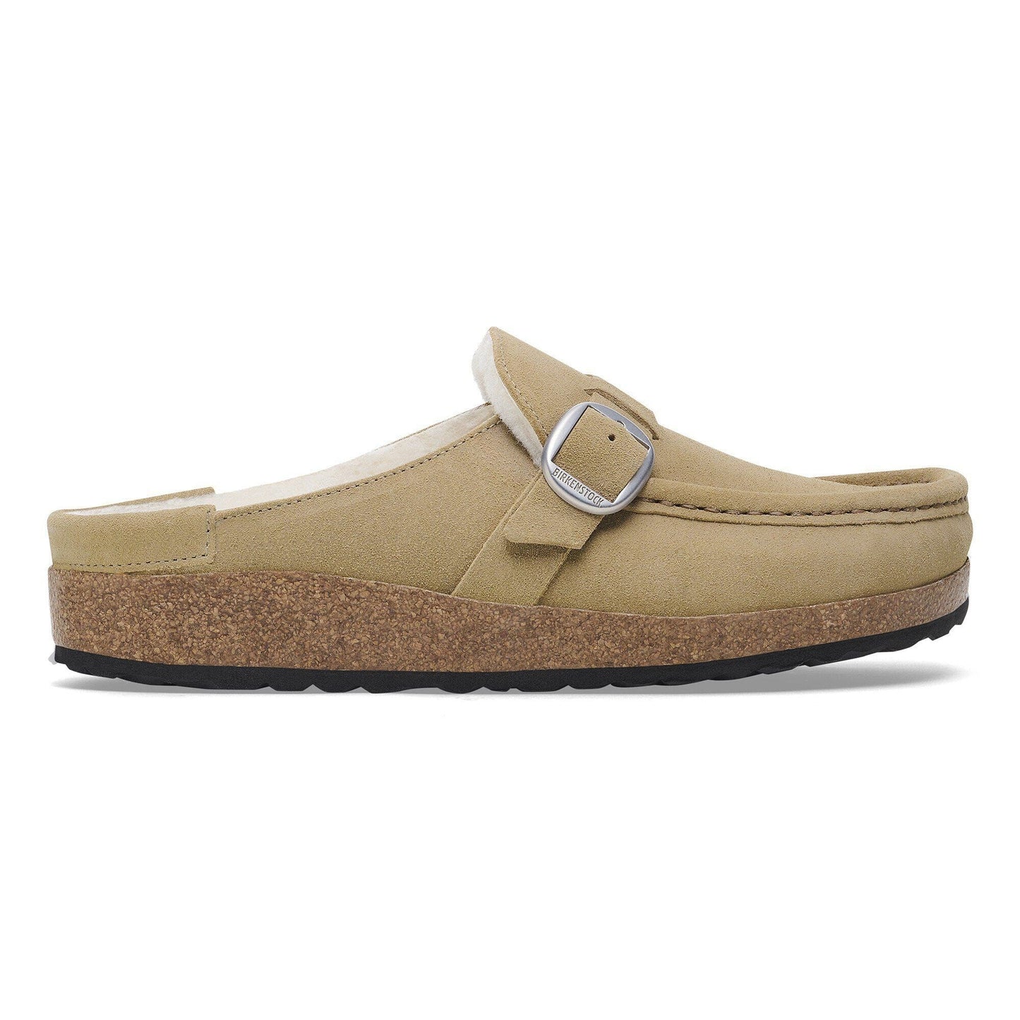 Buckley Shearling | Suede | Taupe - clog - Birkenstock
