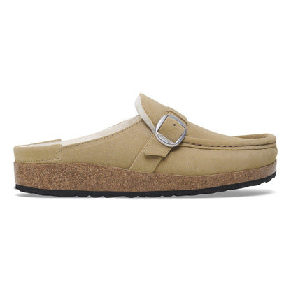 Buckley Shearling | Suede | Taupe - clog - Birkenstock