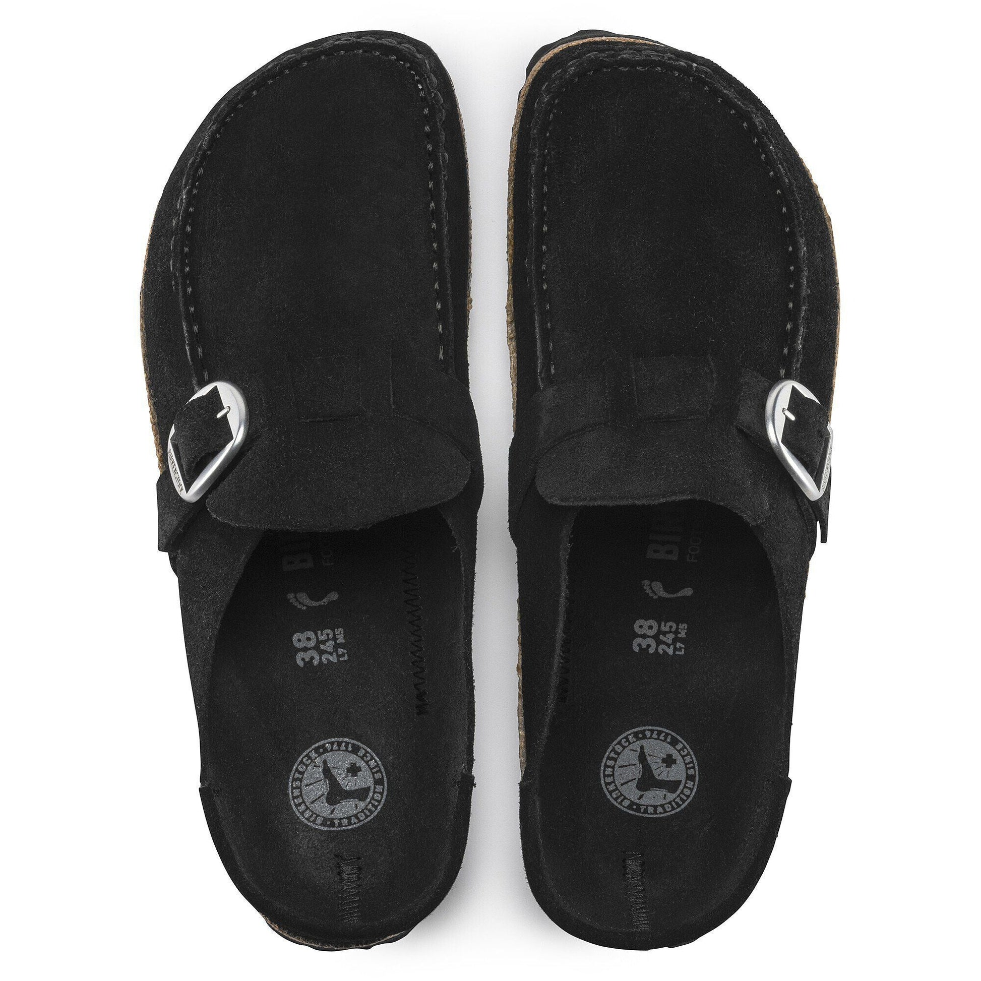 Buckley | Suede | Black - clog - Birkenstock