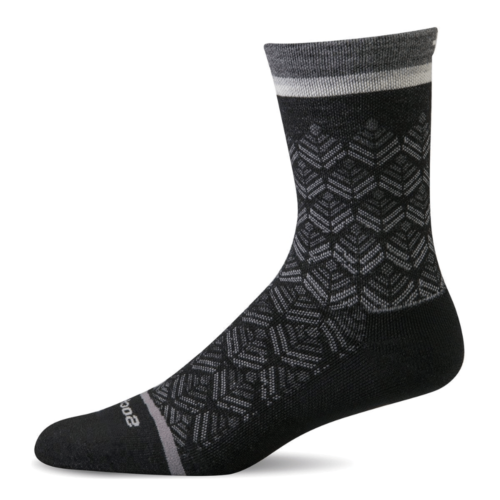 Bunion Micro Crew | Women | Black - Socks - Sockwell