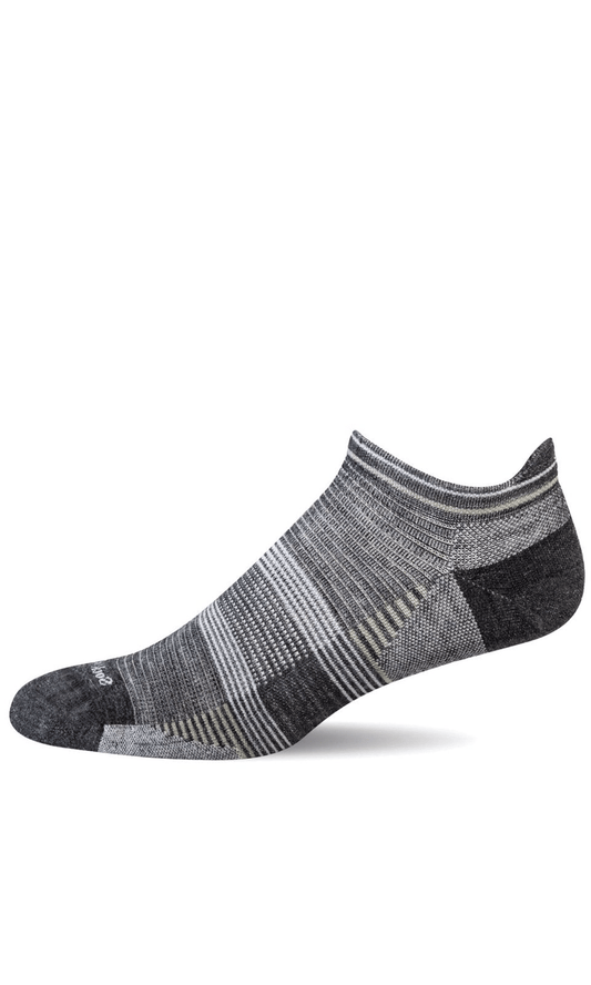 Cadence Micro | Compression | Women | Charcoal - socks - Sockwell