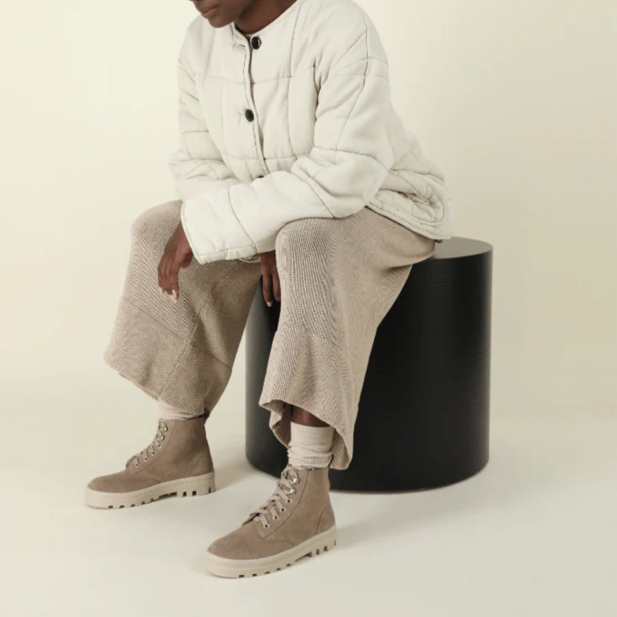 Canoe | Suede | Almond - Boot - Naot