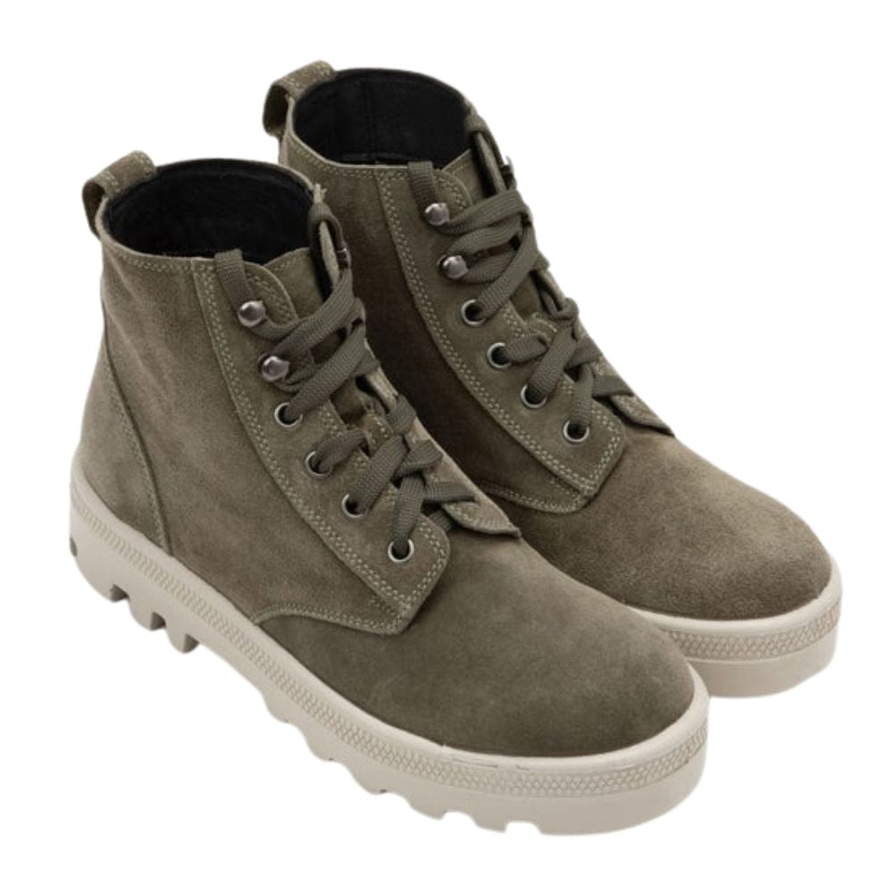 Canoe | Suede | Hunter Green - Boot - Naot