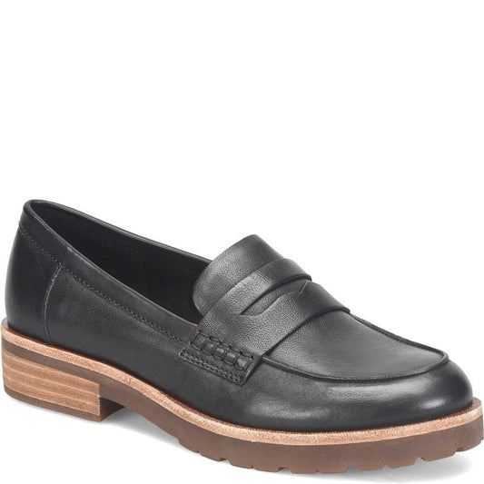 Carlisle | Leather | Black - shoe - Kork - Ease