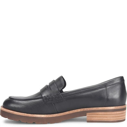 Carlisle | Leather | Black - shoe - Kork - Ease