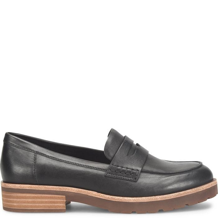 Carlisle | Leather | Black - shoe - Kork - Ease