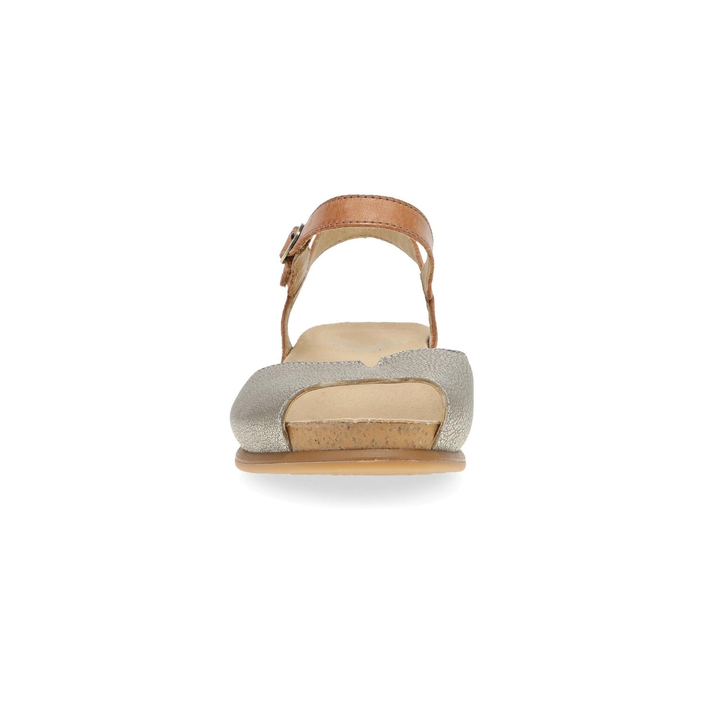 Cass | Leather | Platino/Tan - sandals - Dansko