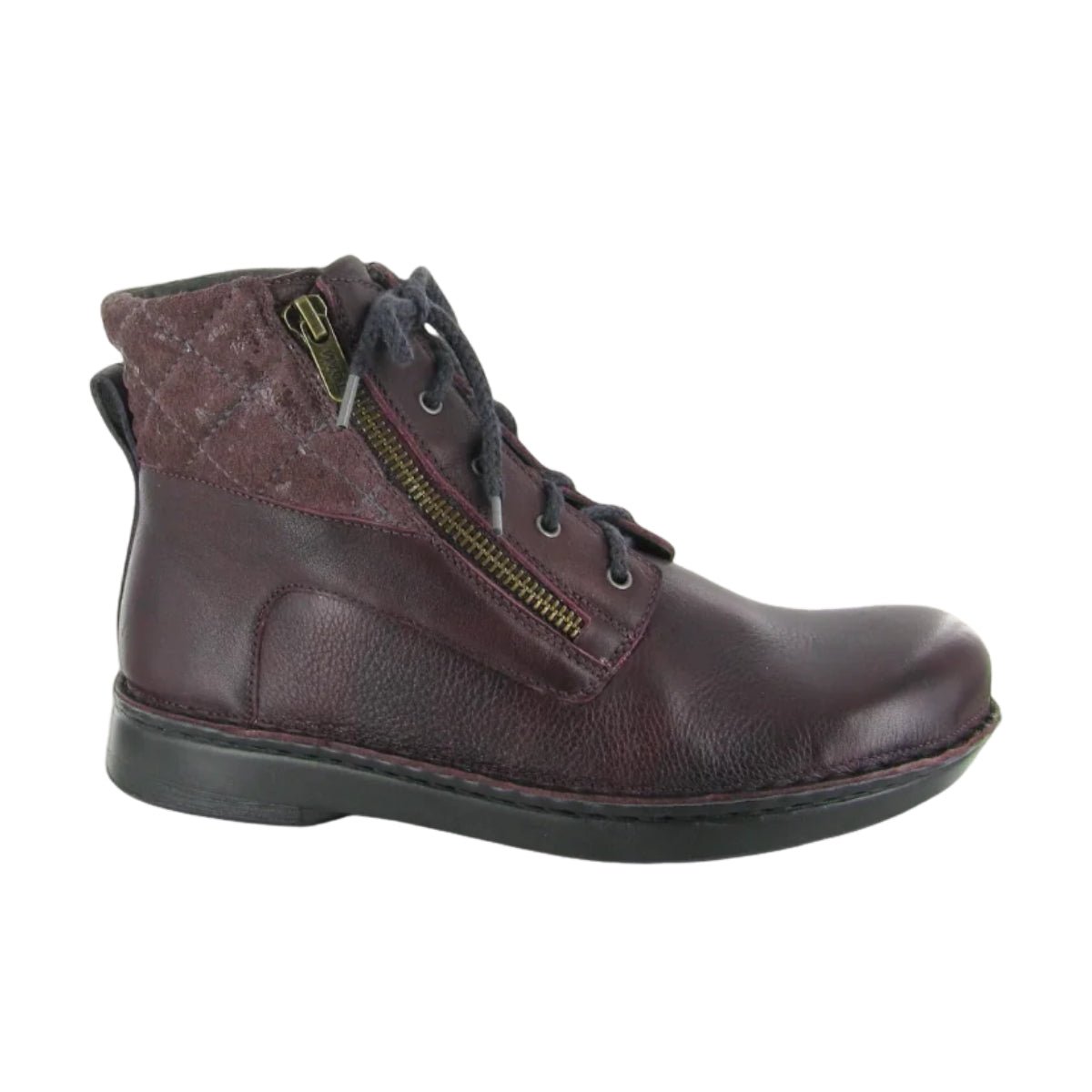Castera | Leather/Nubuck | Soft Bordeaux/Violet/Eggplant - Boot - Naot