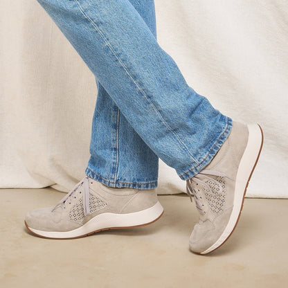 Catie | Suede | Grey - shoe - Dansko