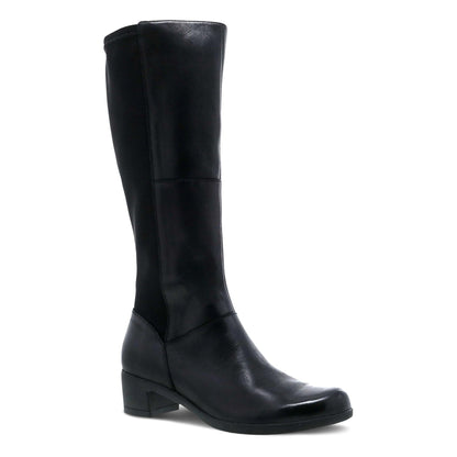 Celestine | Textile/Burnished Nubuck | Black - Boot - Dansko