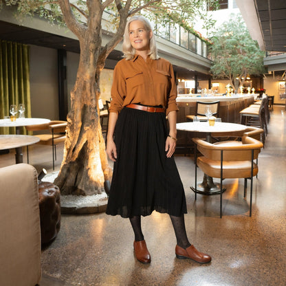 Cheryl | Burnished Nubuck | Russet - Boot - Dansko