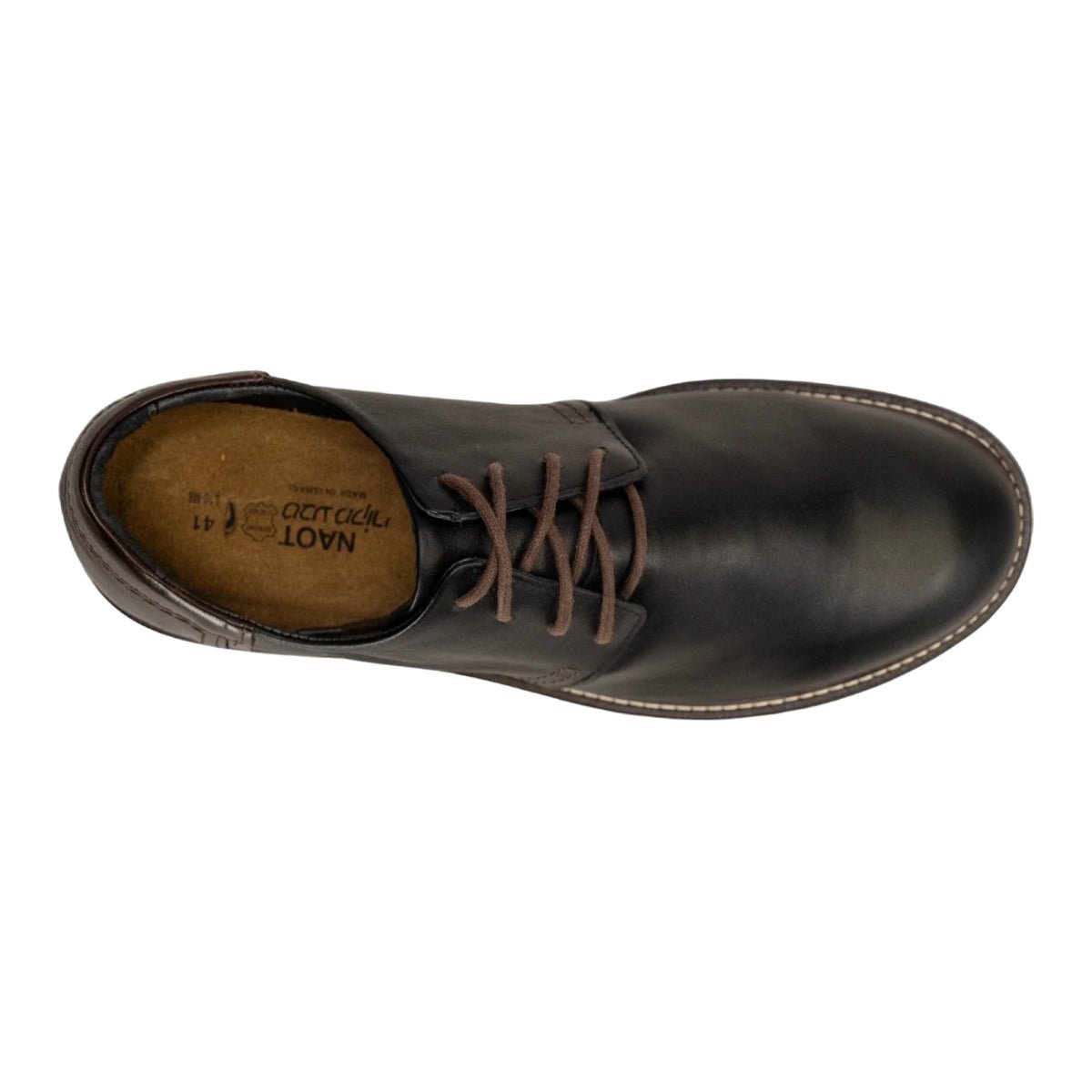 Chief | Men | Leather | Black Raven/Walnut - shoe - Naot