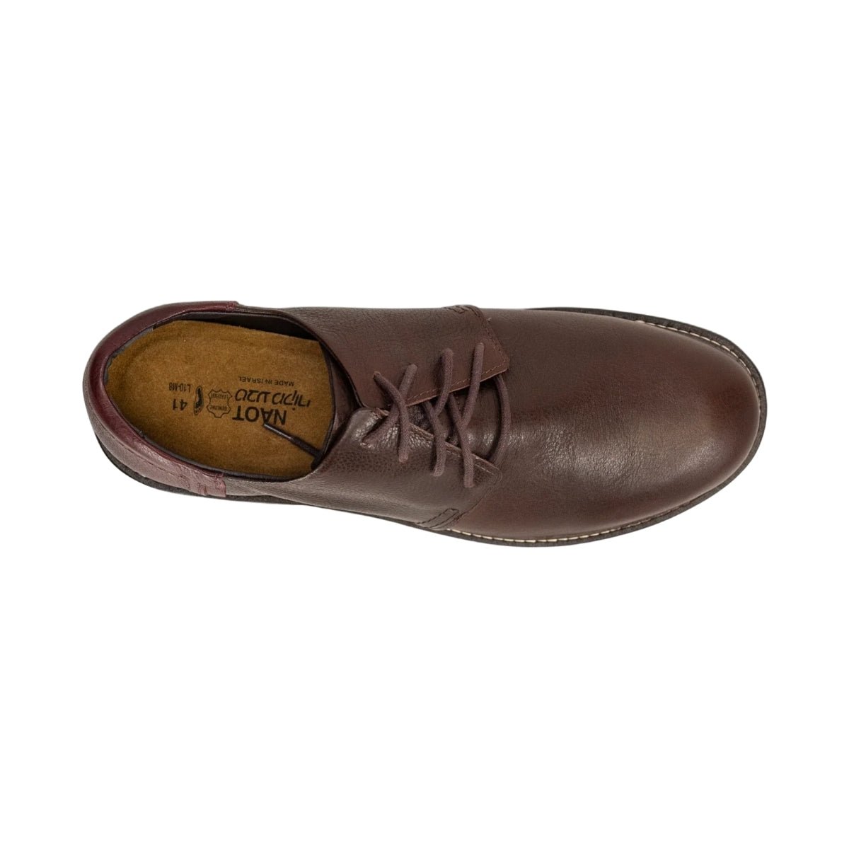 Chief | Men | Leather | Soft Brown/Soft Bordeaux - shoe - Naot