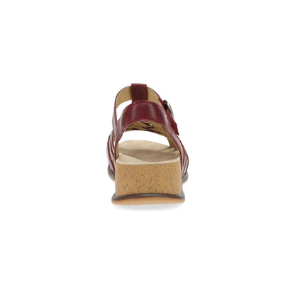 Christal | Leather | Plum - sandals - Dansko