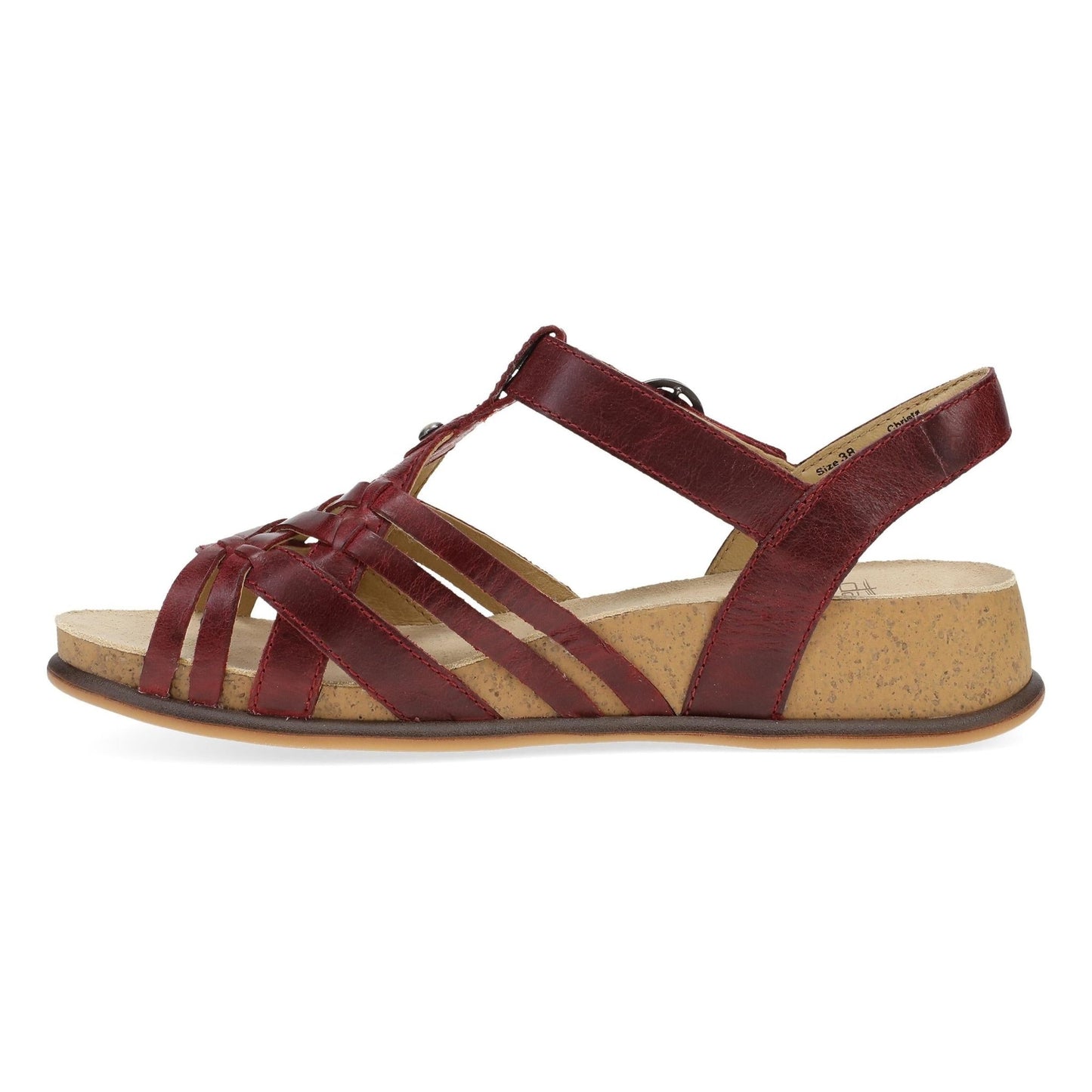 Christal | Leather | Plum - sandals - Dansko