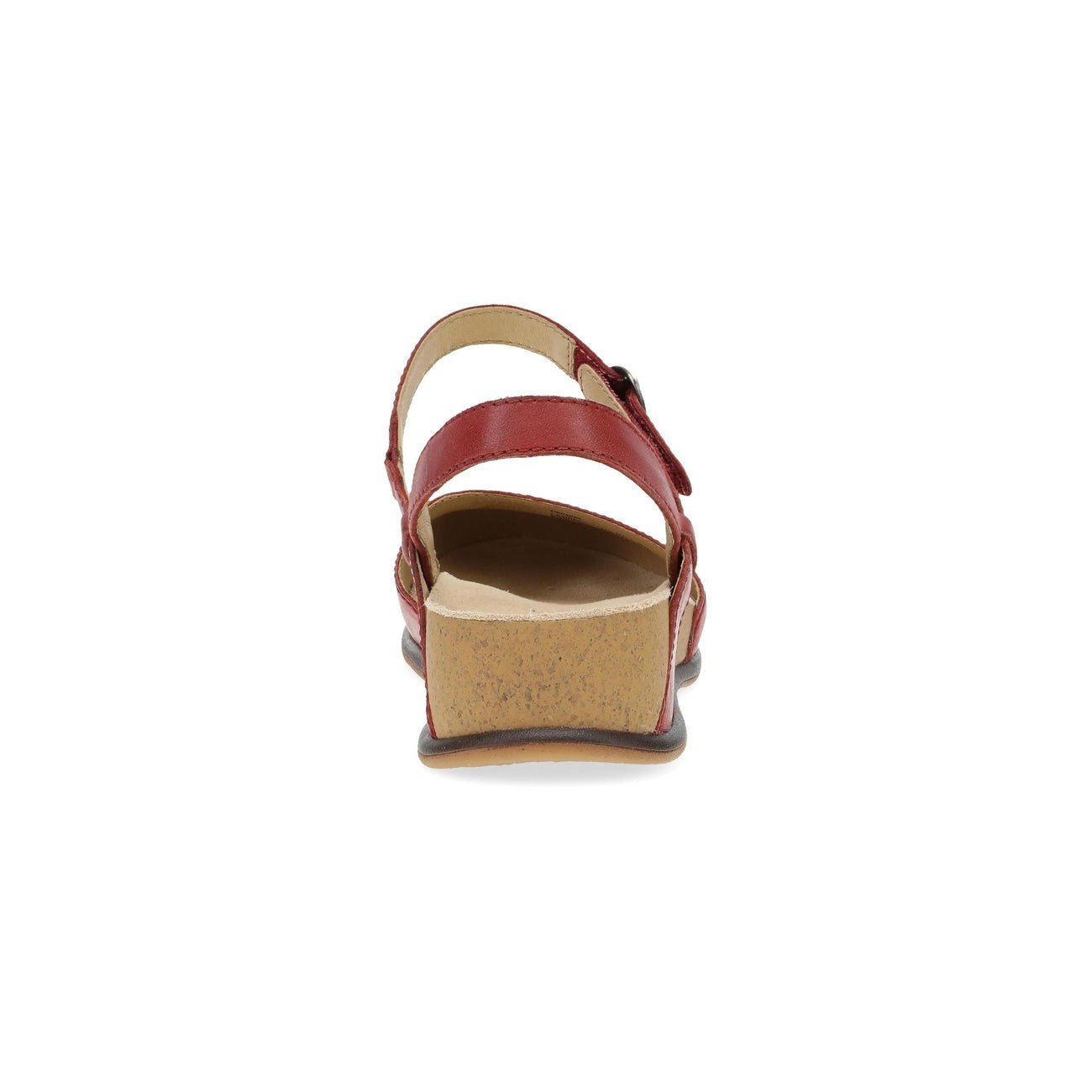Christine | Burnished Nappa | Red - sandals - Dansko