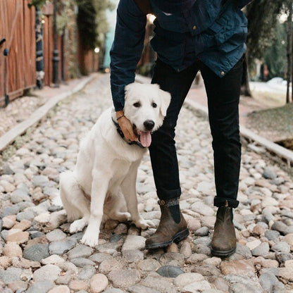Classic 550 Chelsea Boot 1615 | Suede | Dark Olive - Boot - BLUNDSTONE
