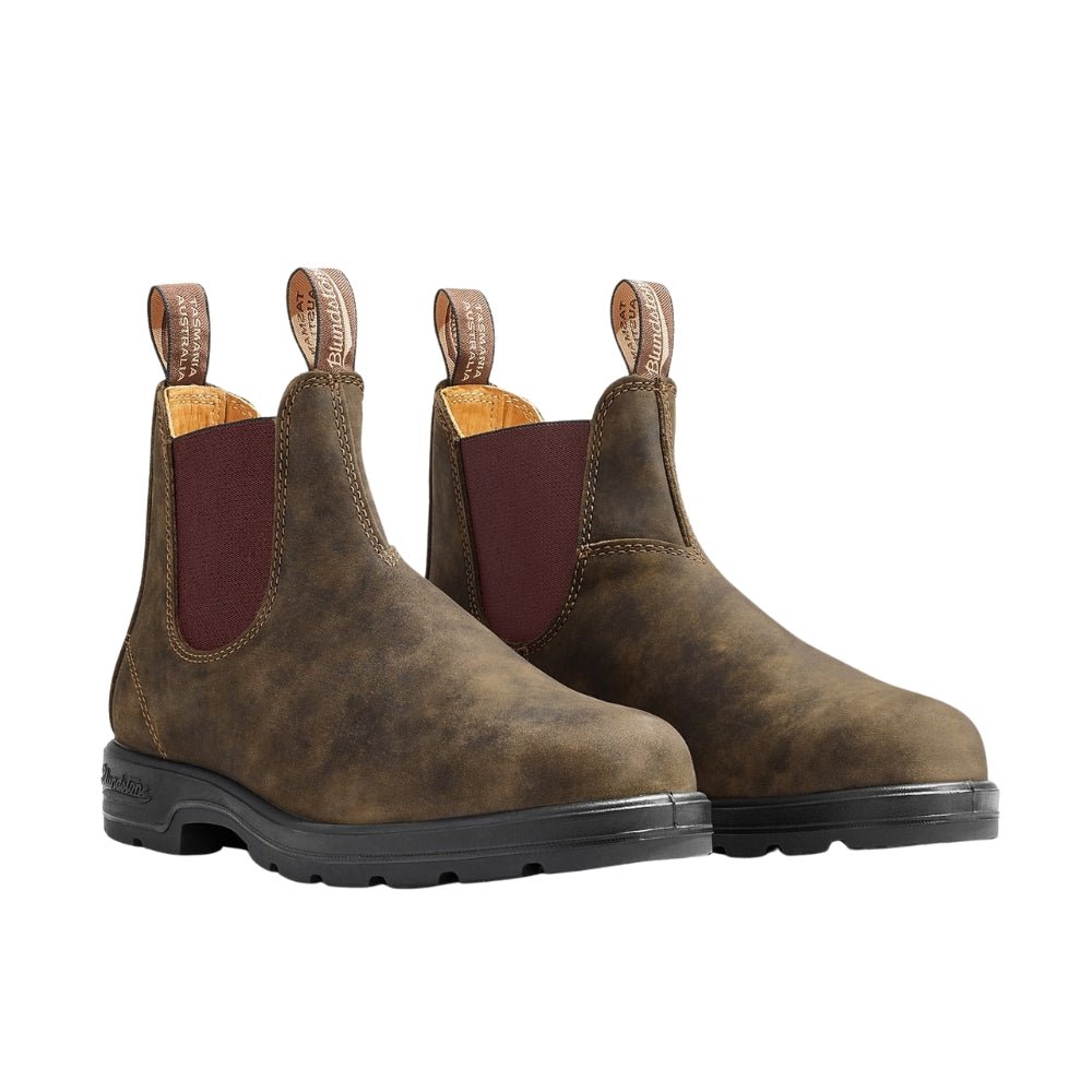 Classic 550 Chelsea Boot 585 | Leather | Rustic Brown - Boot - BLUNDSTONE