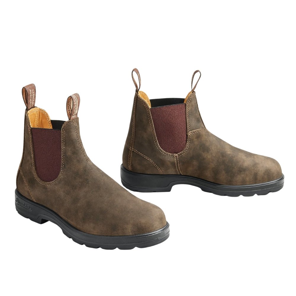 Classic 550 Chelsea Boot 585 | Leather | Rustic Brown - Boot - BLUNDSTONE