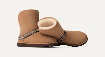 Classic Short Crescent | Women | Suede/Sheepskin | Chestnut - Boot - UGG