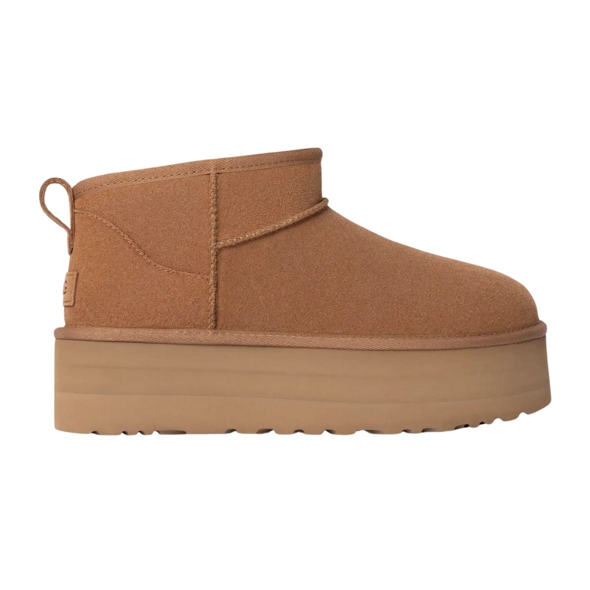 Classic Ultra Mini Platform | Women | Suede/Sheepskin | Chestnut - Boot - UGG