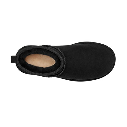 Classic Ultra Mini | Women | Suede | Black - Boot - UGG