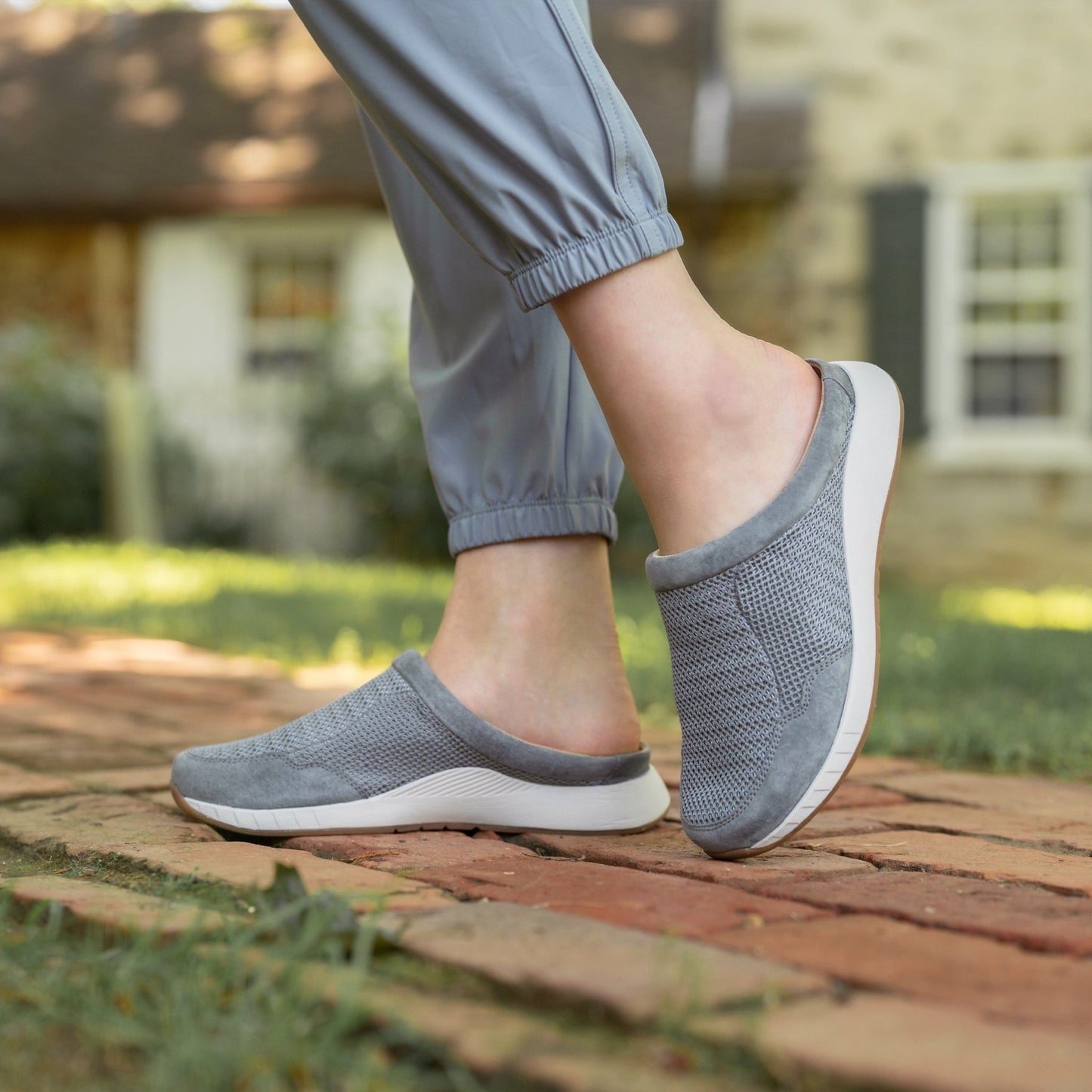Claudia | Mesh | Grey - clog - Dansko