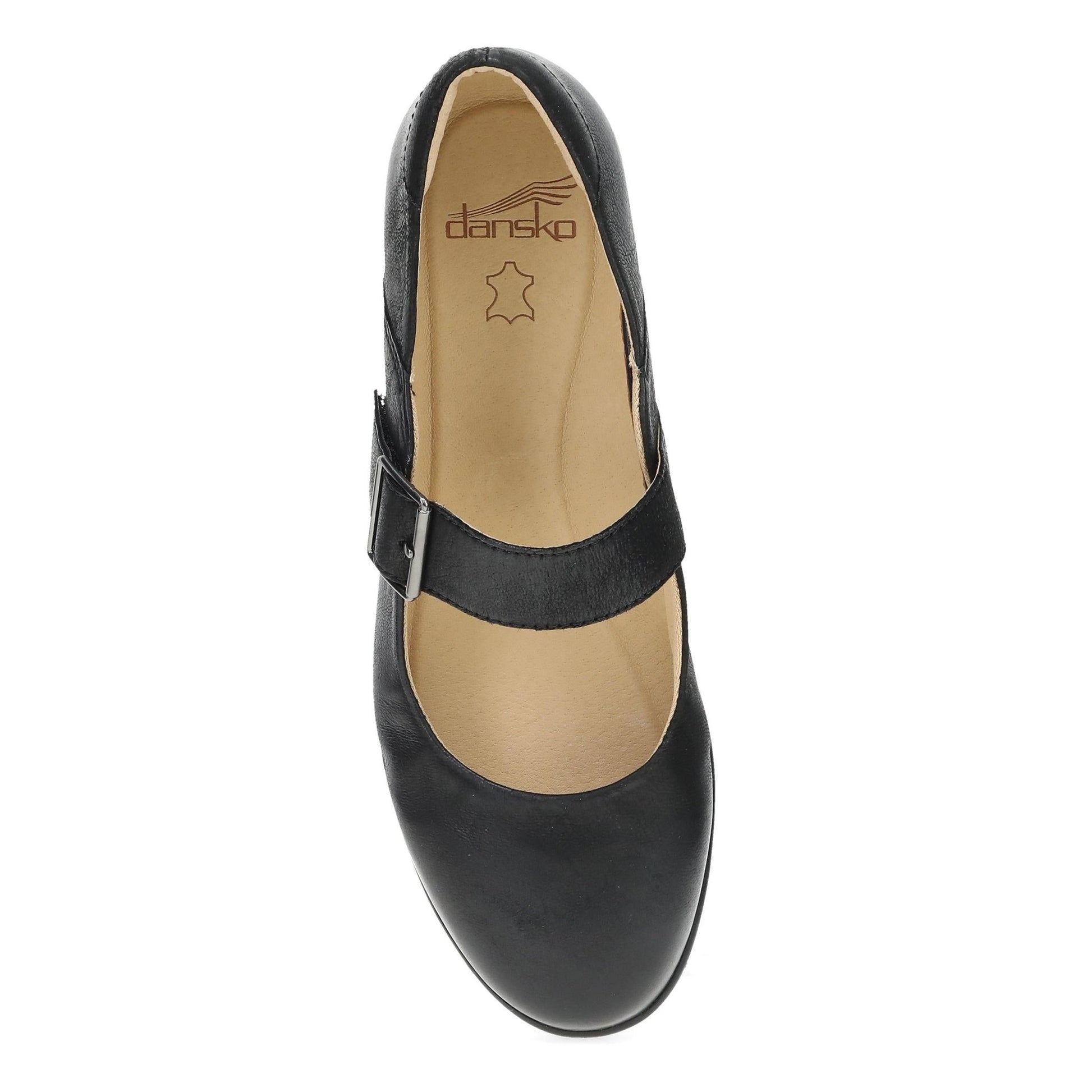 Collette | Burnished Nubuck | Black - Pump - Dansko
