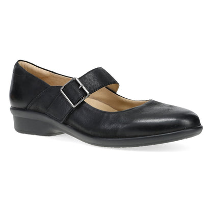 Collette | Burnished Nubuck | Black - Pump - Dansko